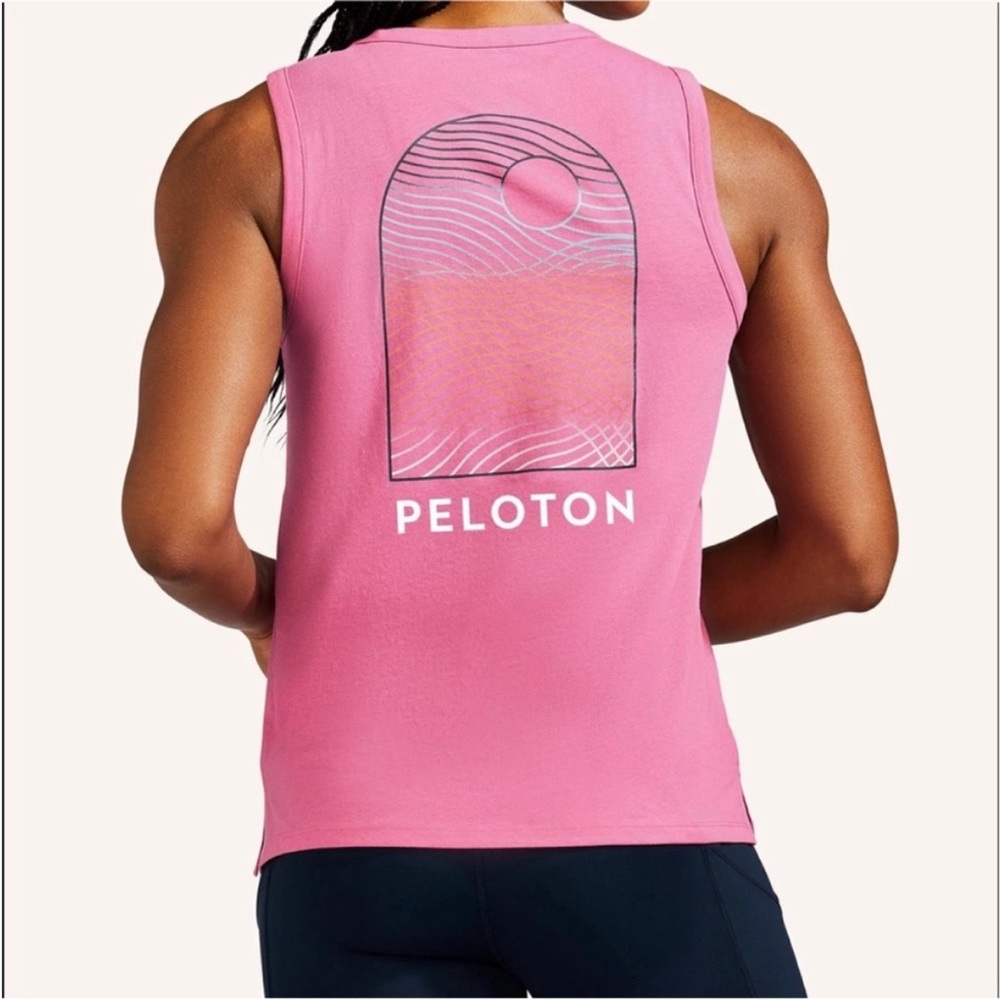 Peloton Studio Side Slit Muscle Tank